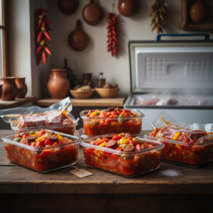 Kulinarna podróż po regionie: czy leczo można mrozić na dłużej?